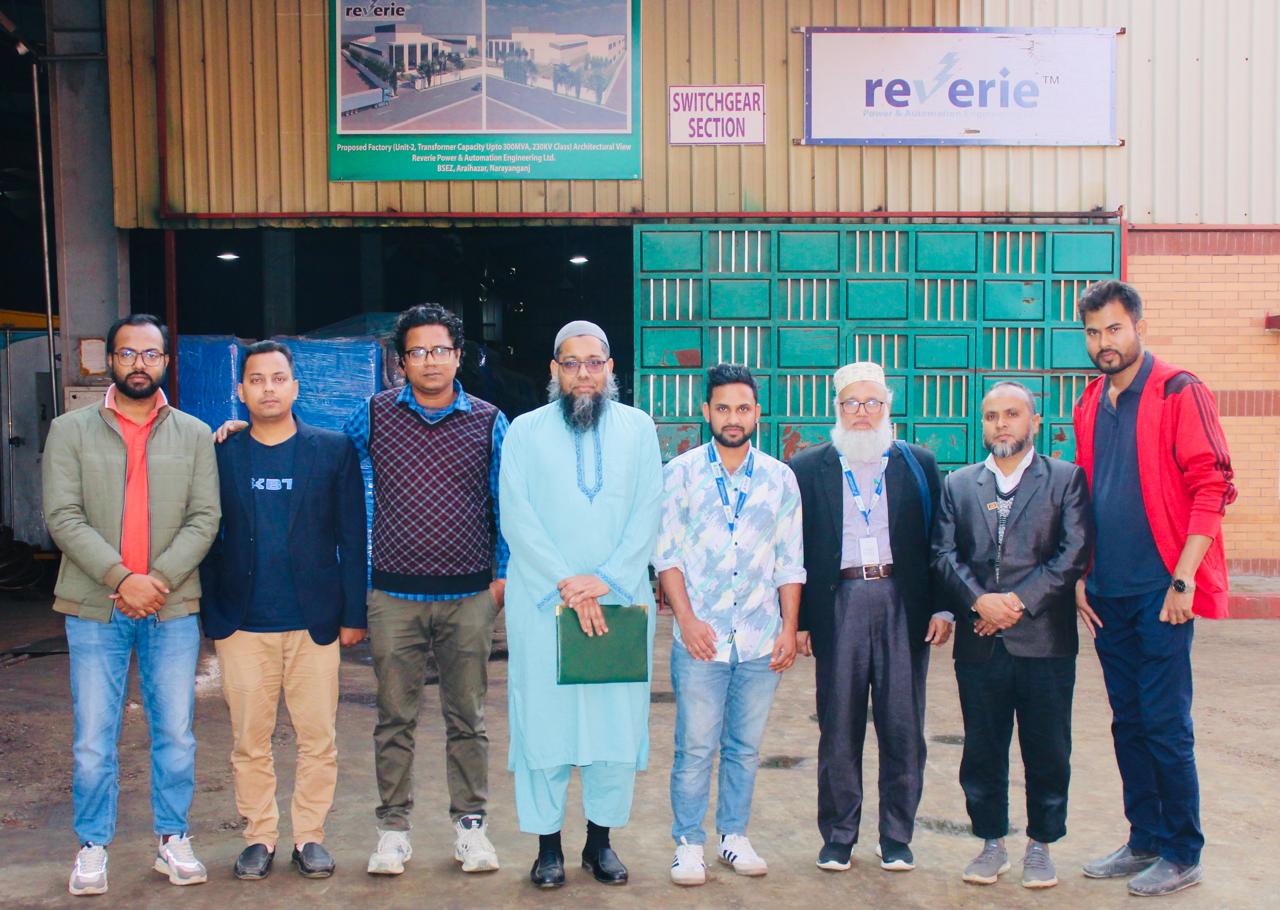 Industry Visit and Consultancy Session  at Reverie Power & Automation Engineering Ltd