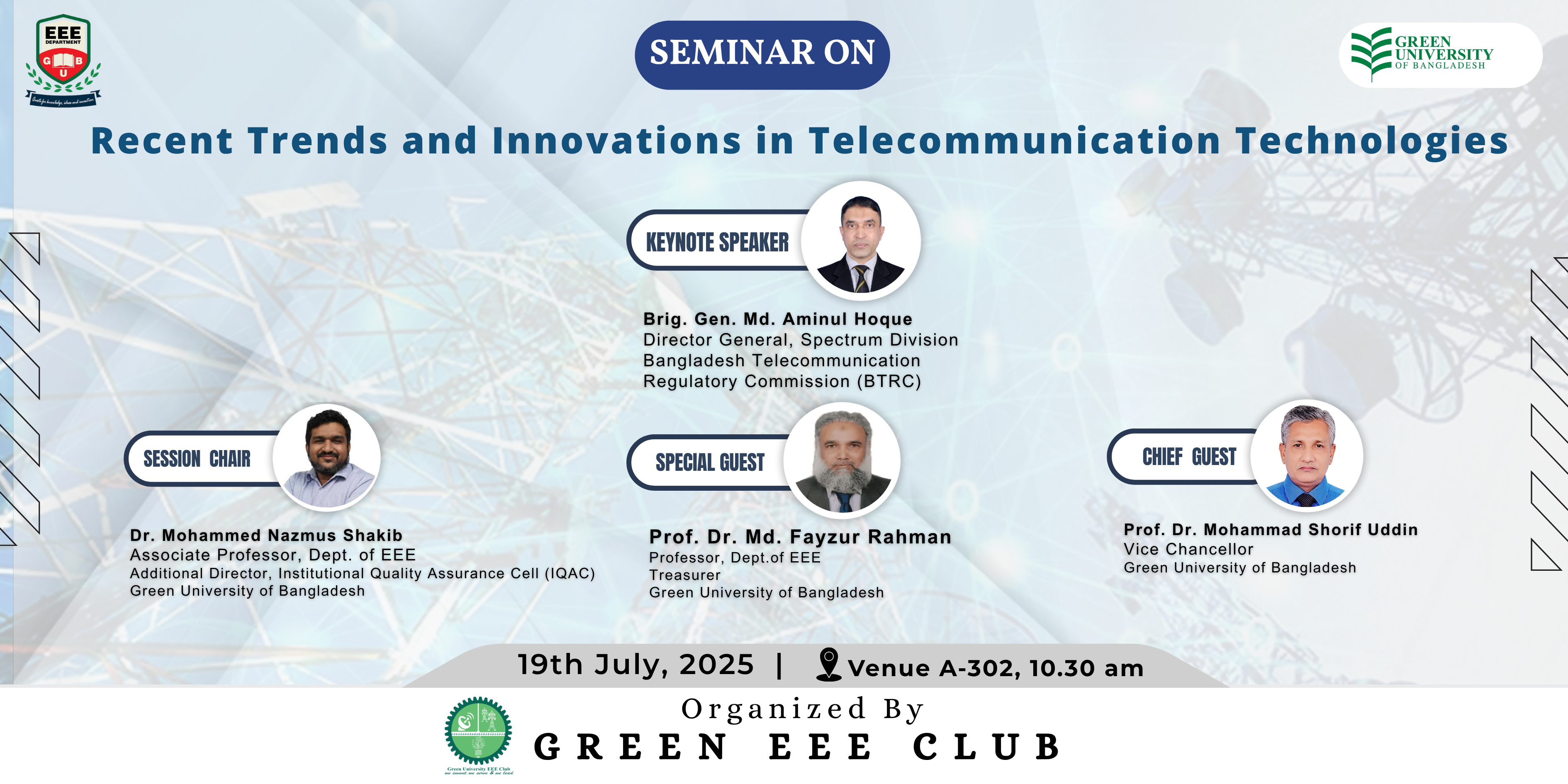 Seminar on "Recent Trends and Innovations in Telecommunication Technologies"