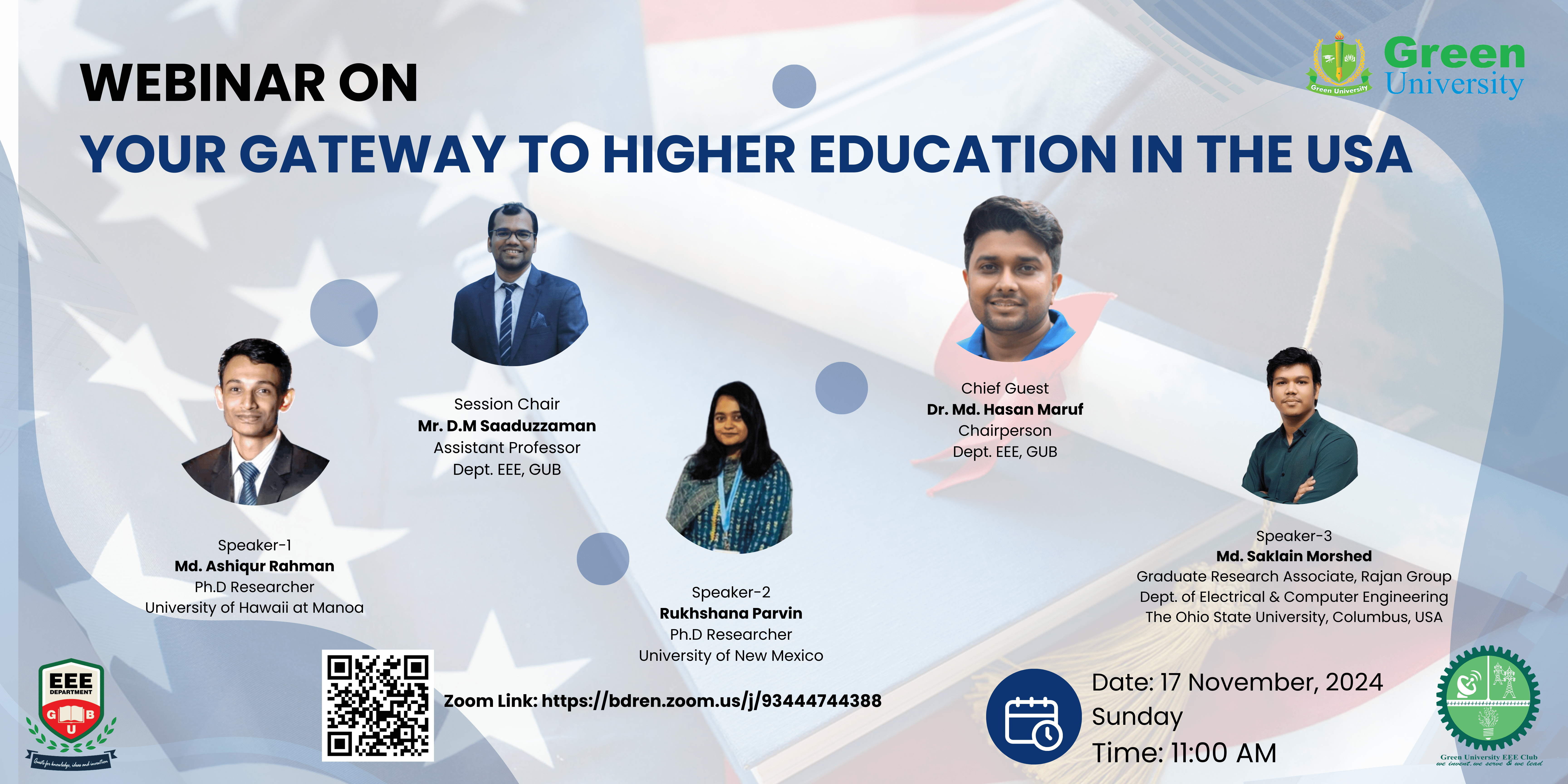 Webinar on "Your Gateway to Higher Education in the US"