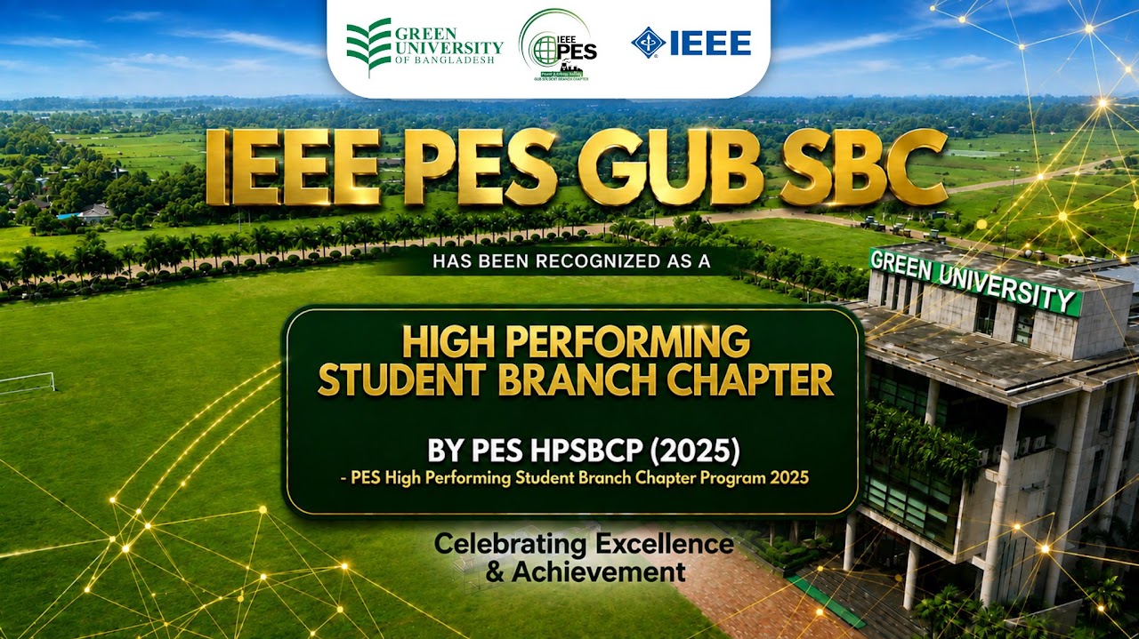 IEEE PES GUB SBC Recognized as an IEEE PES High-Performing Student Branch Chapter 2025