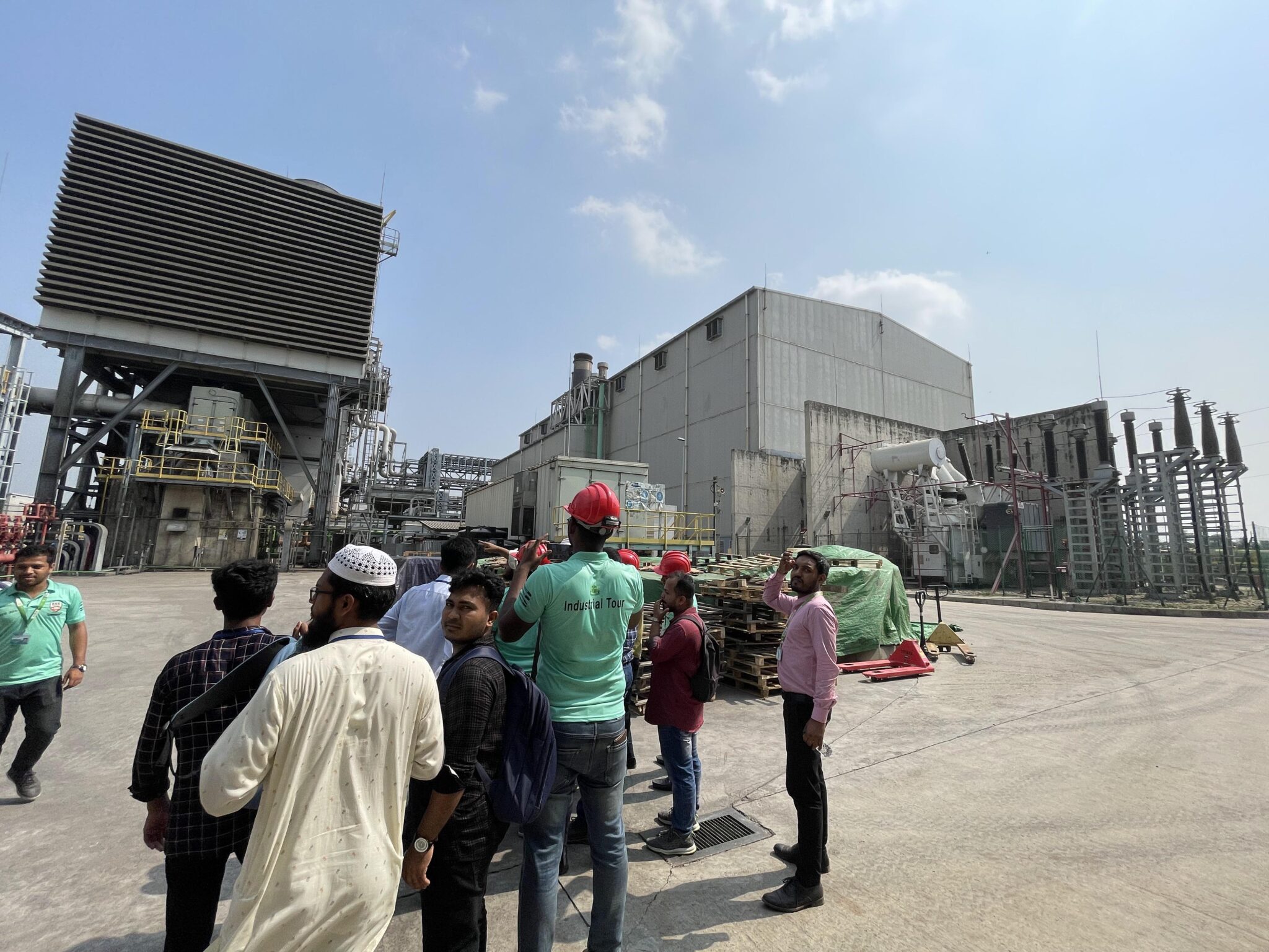 Industrial visit to 335 MW Combined cycle power plant (CCPP), EGCB, Siddhirganj, Narayanganj