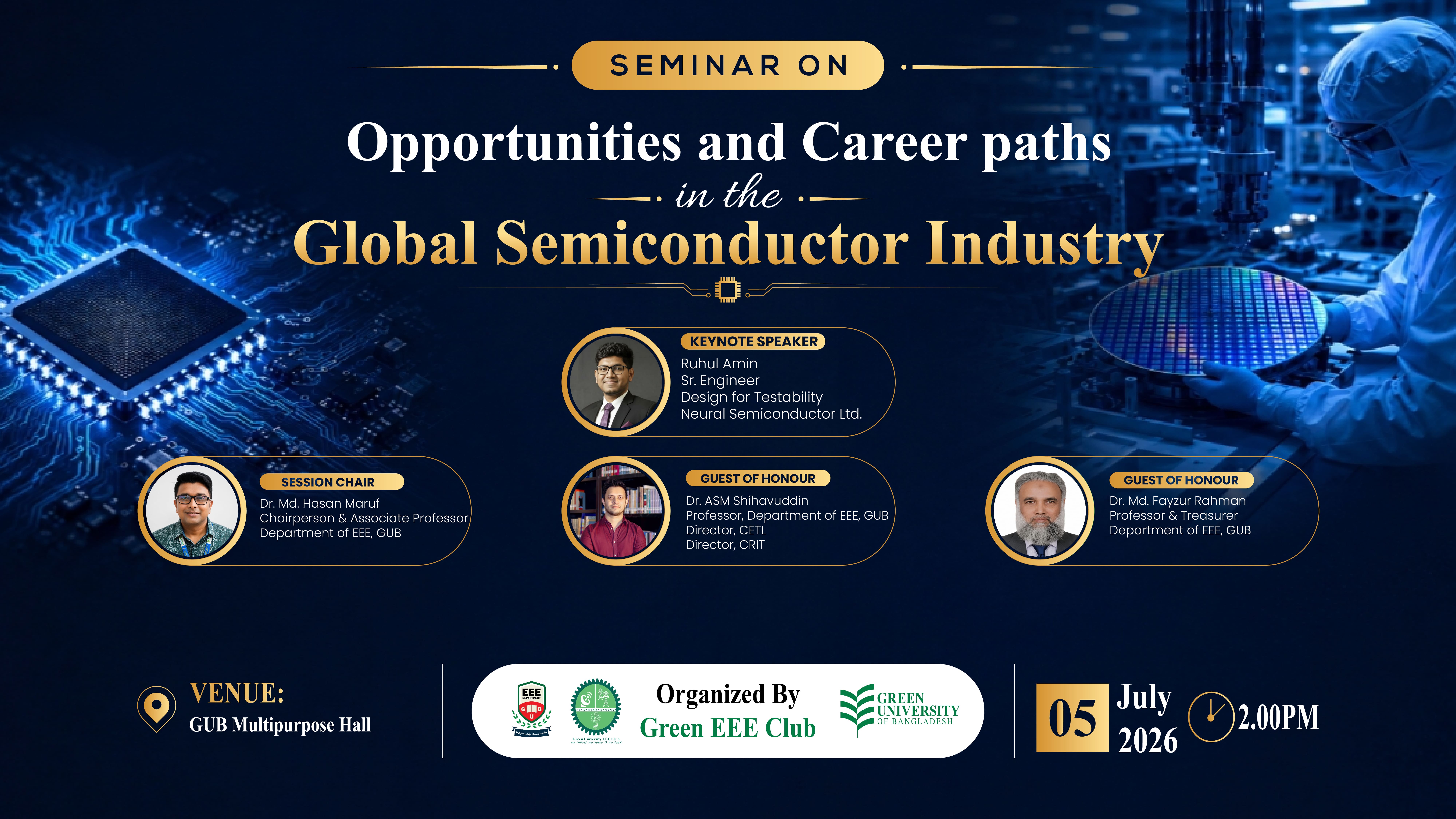 Seminar on "Opportunities and Career Paths in the Global Semiconductor Industry"