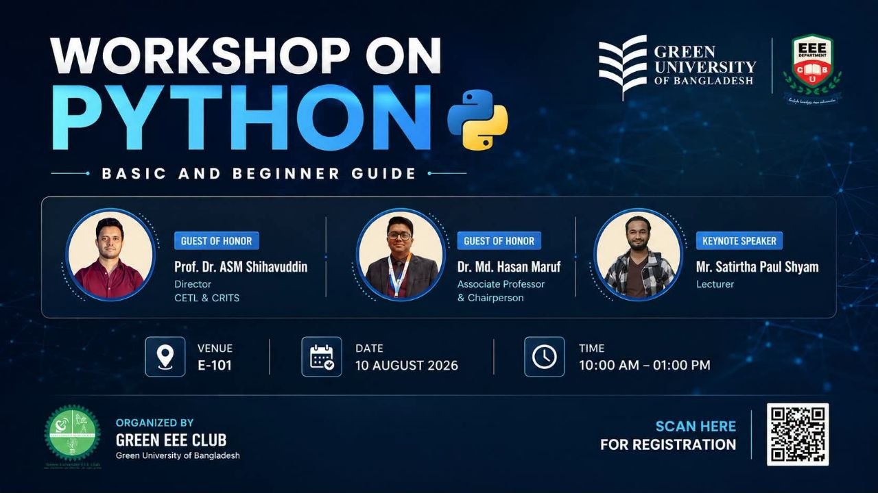 Workshop on Python: Basic and Beginner Guide